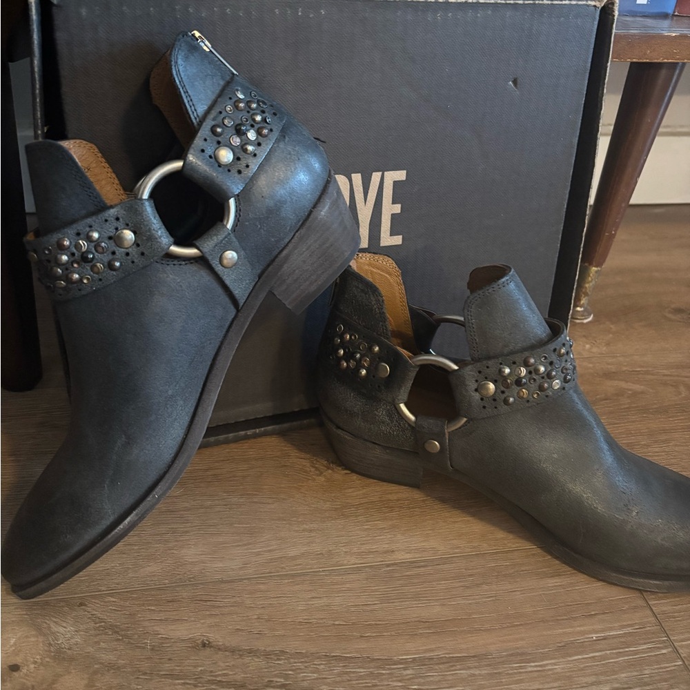 Frye Ray Beco Studded Ankle Bootie